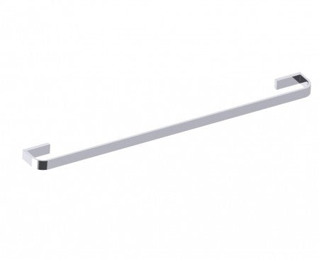 polished chrome towel bar