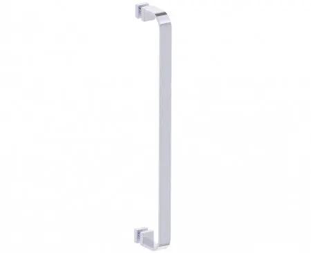 polished chrome door handle