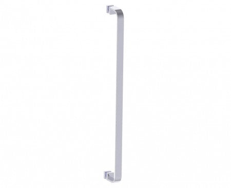 polished chrome door handle