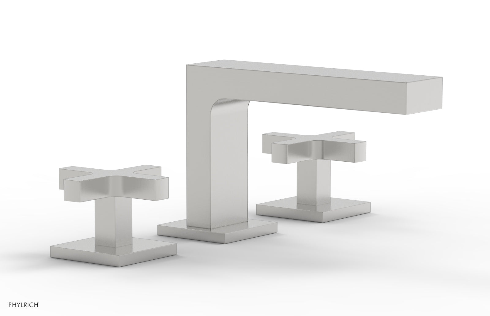 Phylrich CROI Widespread Faucet - Low Spout Cross Handles