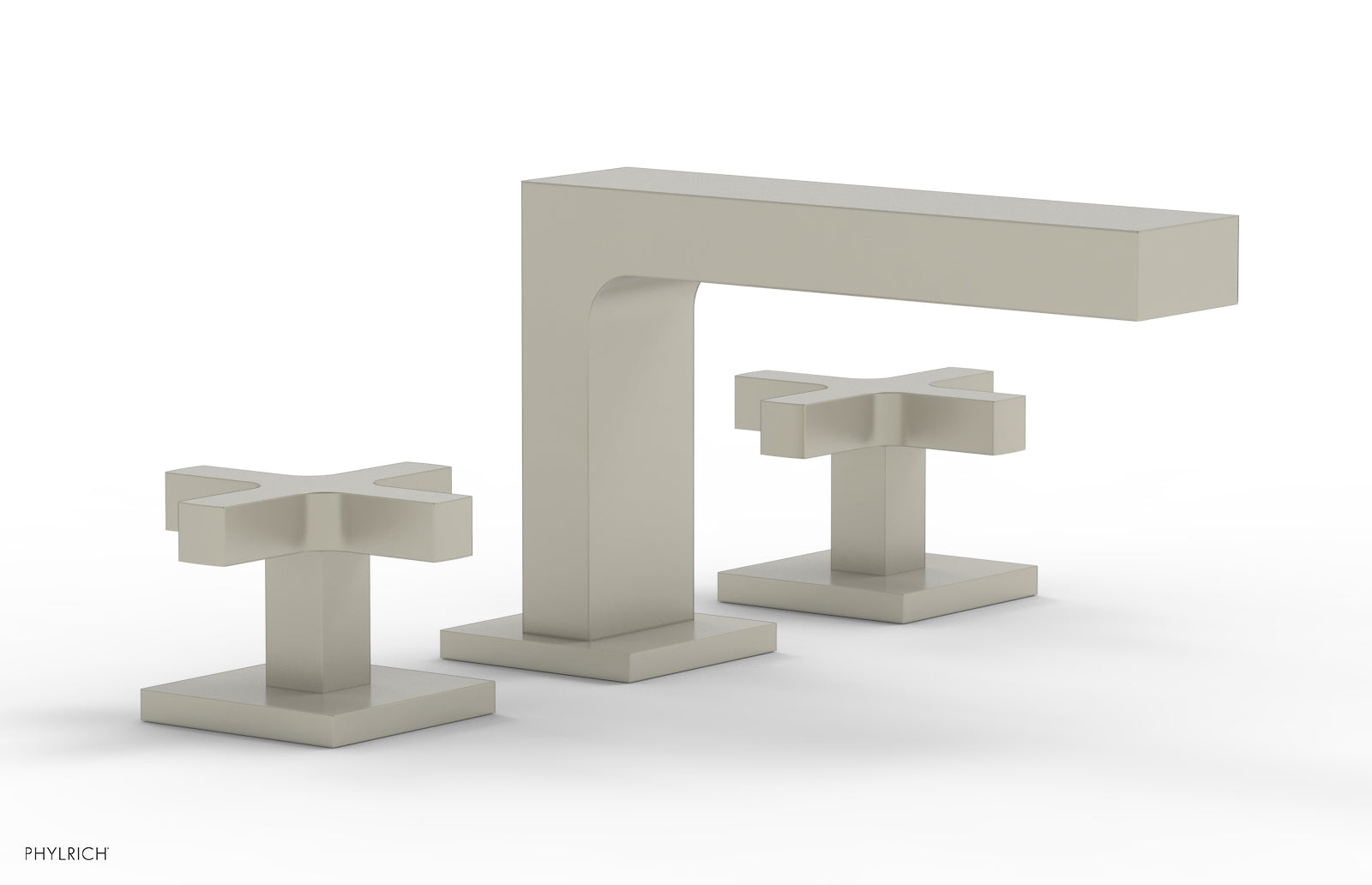 Phylrich CROI Widespread Faucet - Low Spout Cross Handles