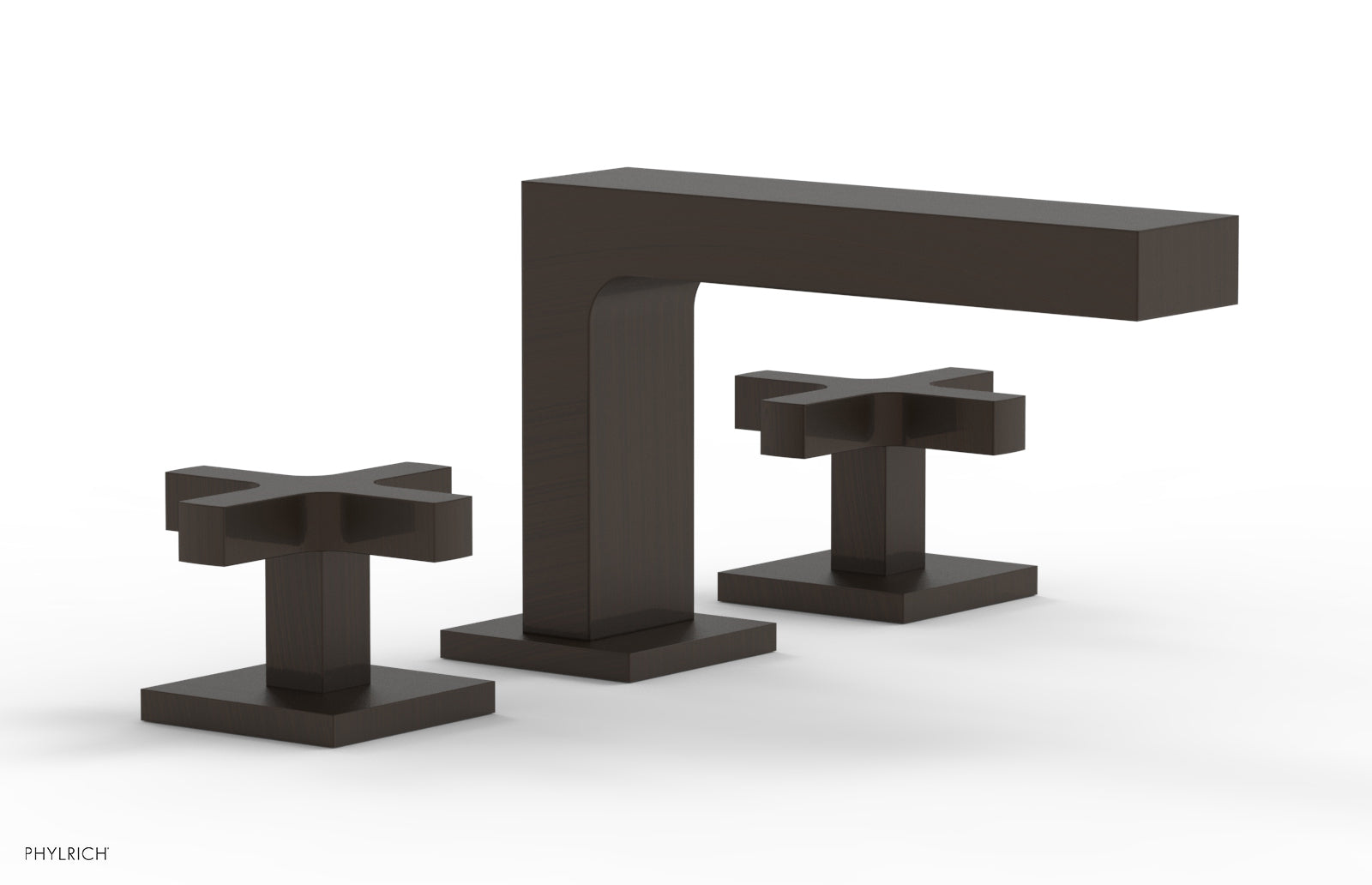 Phylrich CROI Widespread Faucet - Low Spout Cross Handles