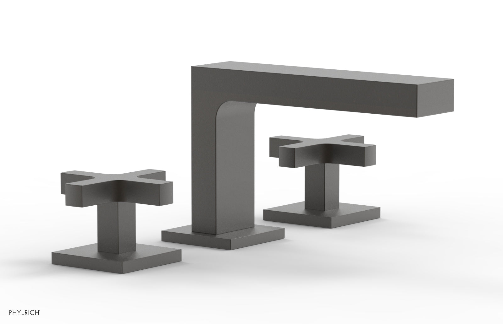 Phylrich CROI Widespread Faucet - Low Spout Cross Handles