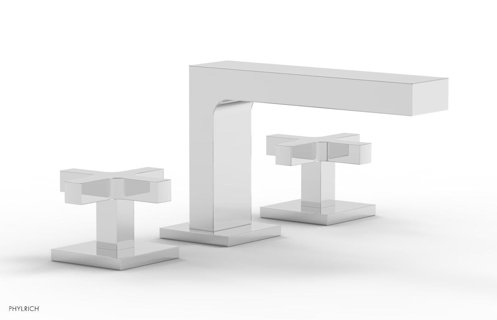 polished chrome faucet