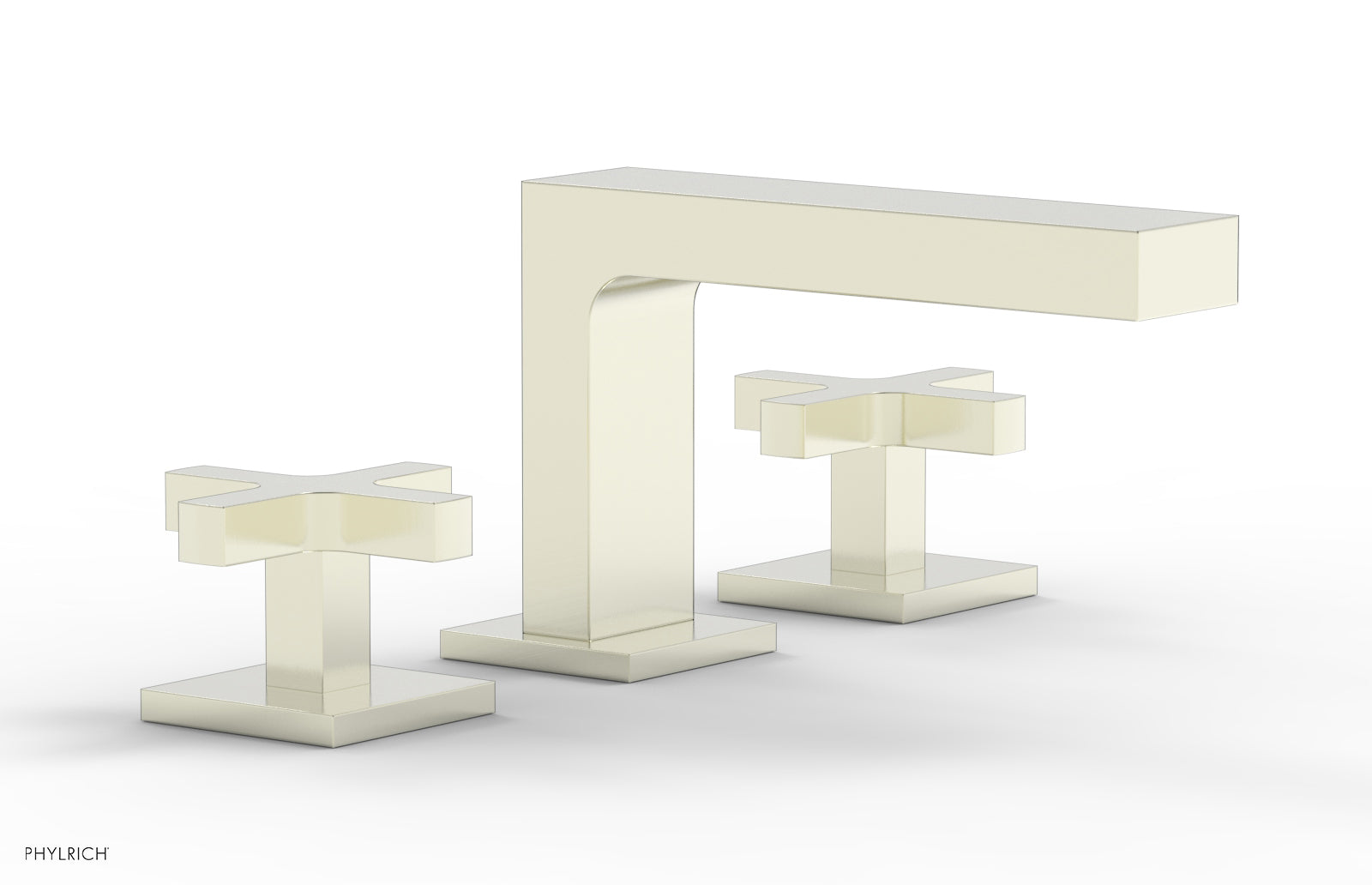 Phylrich CROI Widespread Faucet - Low Spout Cross Handles