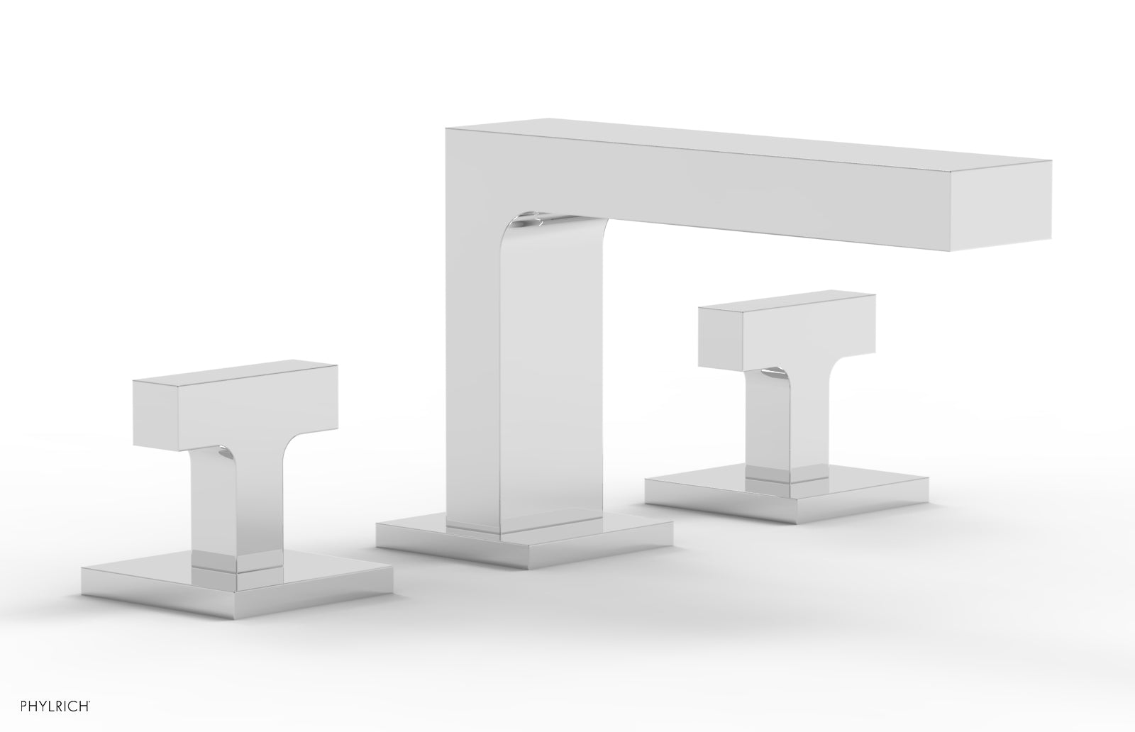 polished chrome faucet