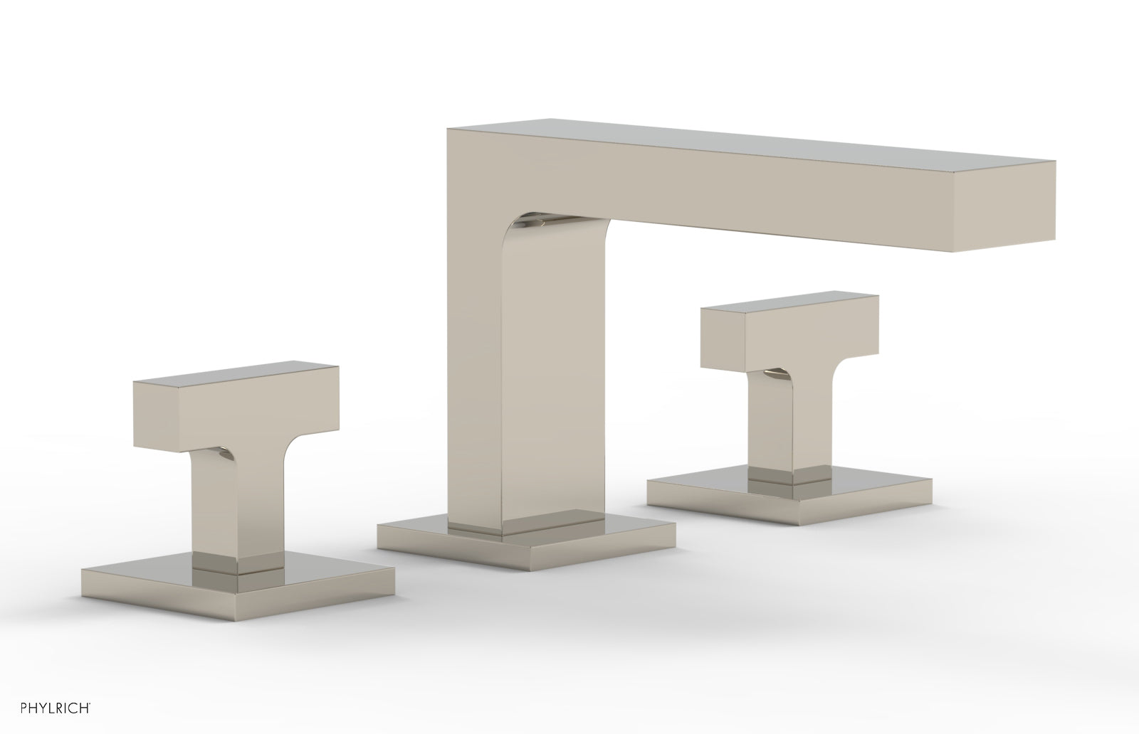 Phylrich CROI Widespread Faucet - Low Spout Lever Handles by Phylrich