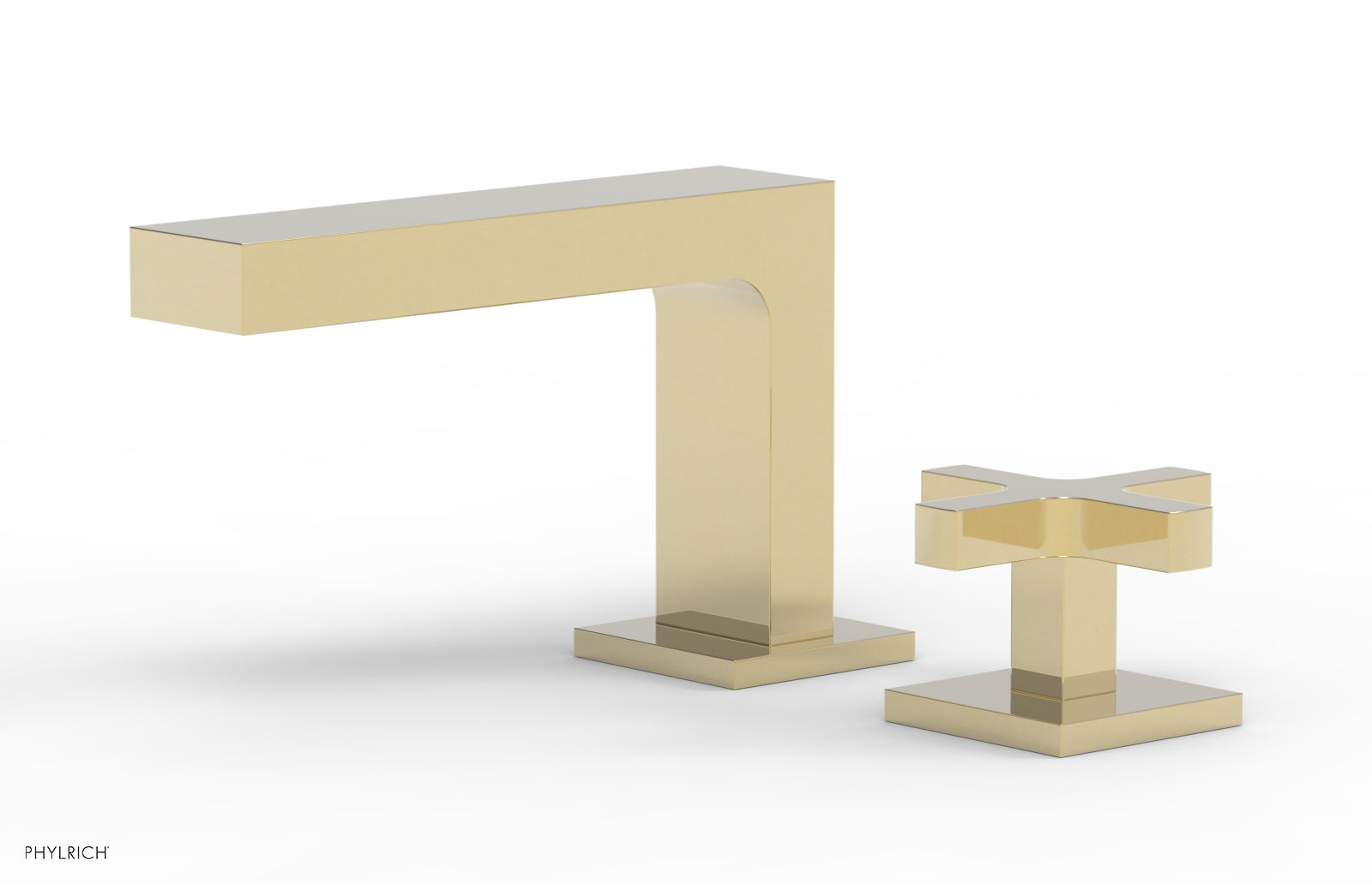 Phylrich CROI Single Cross Handle Faucet - Low Spout by Phylrich