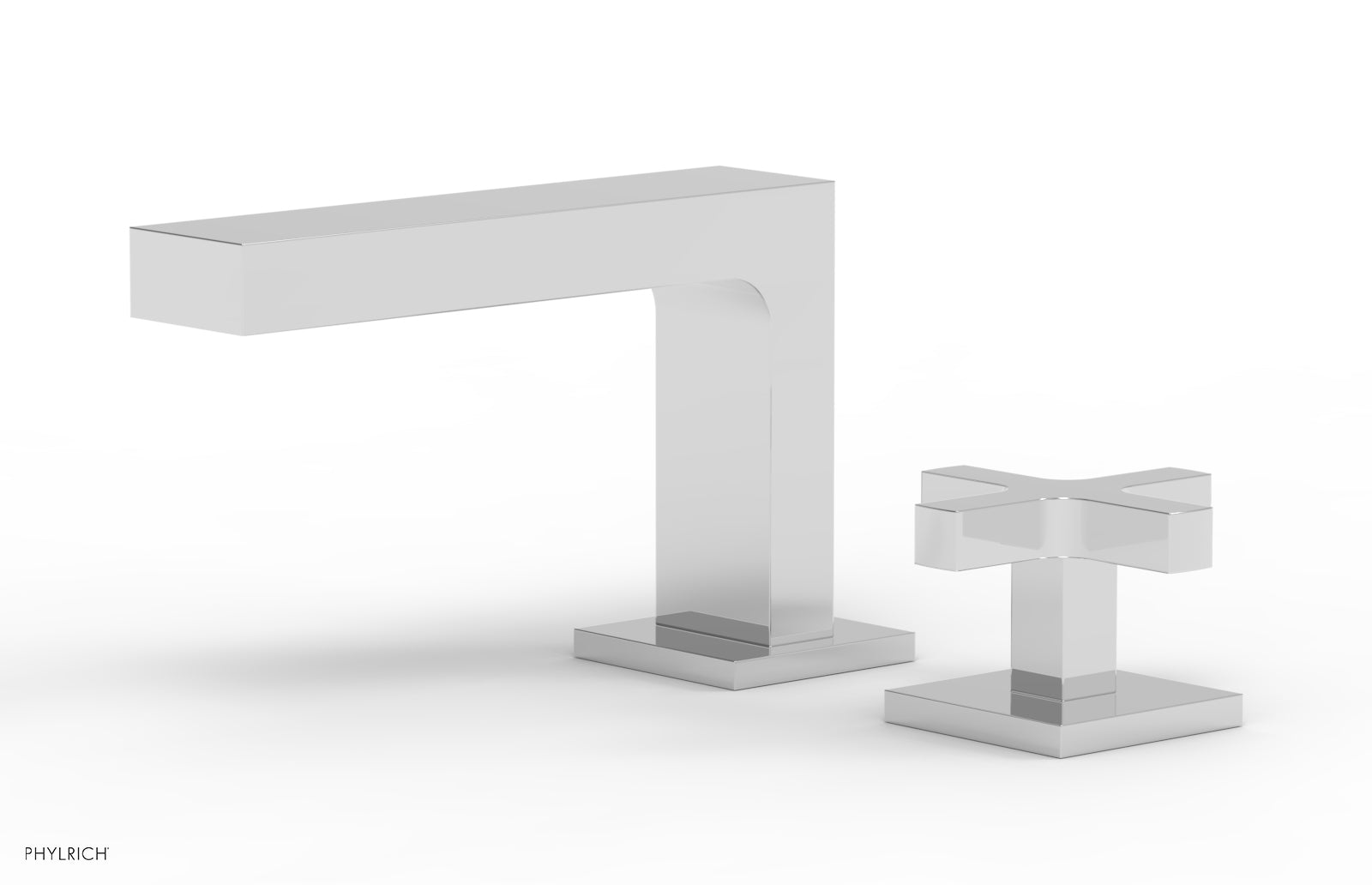 polished chrome faucet