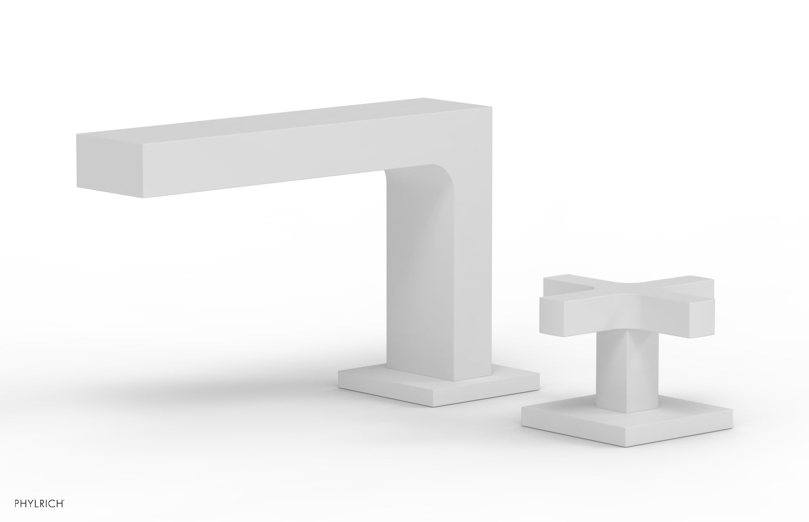 Phylrich CROI Single Cross Handle Faucet - Low Spout