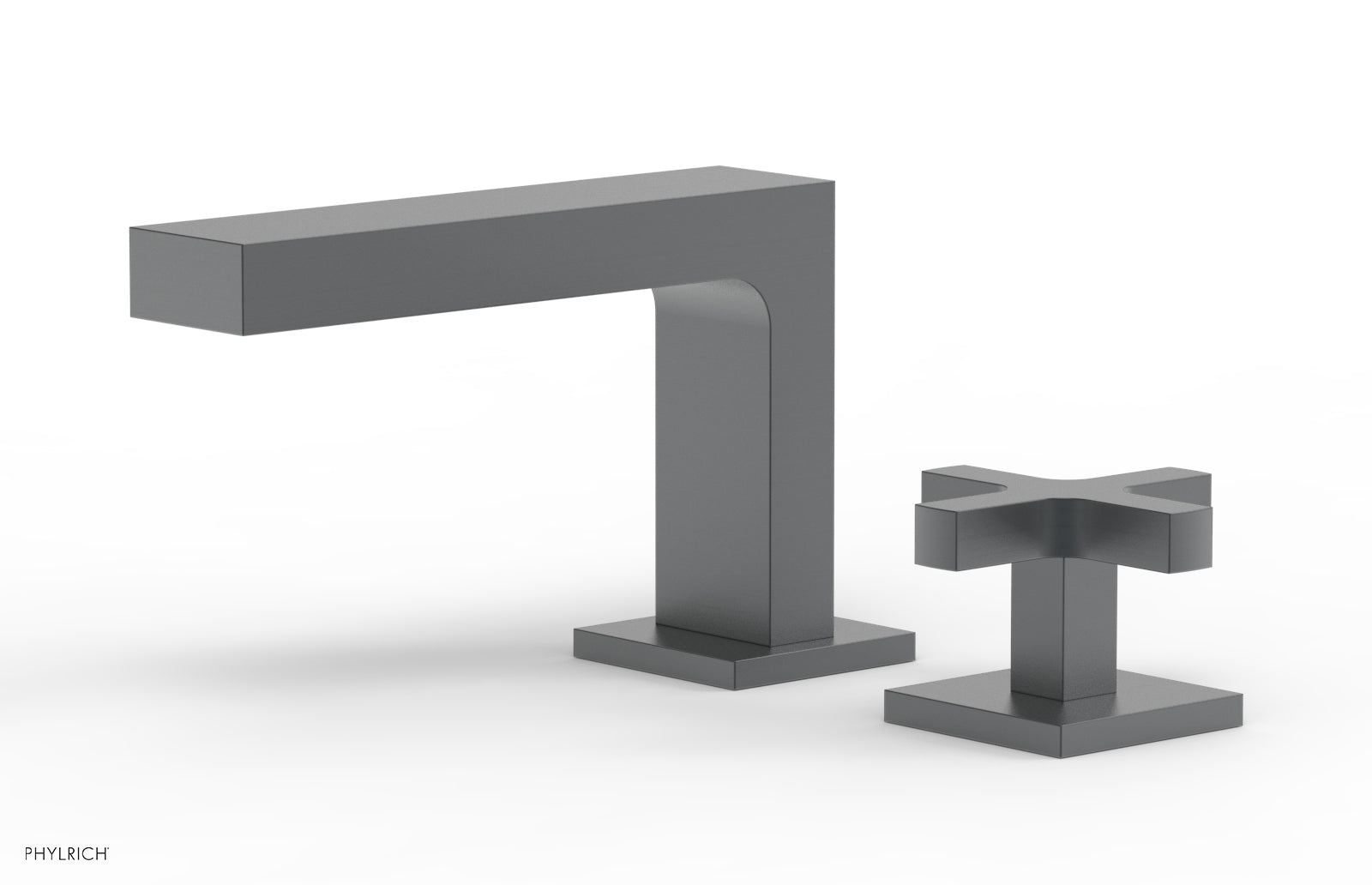 Phylrich CROI Single Cross Handle Faucet - Low Spout