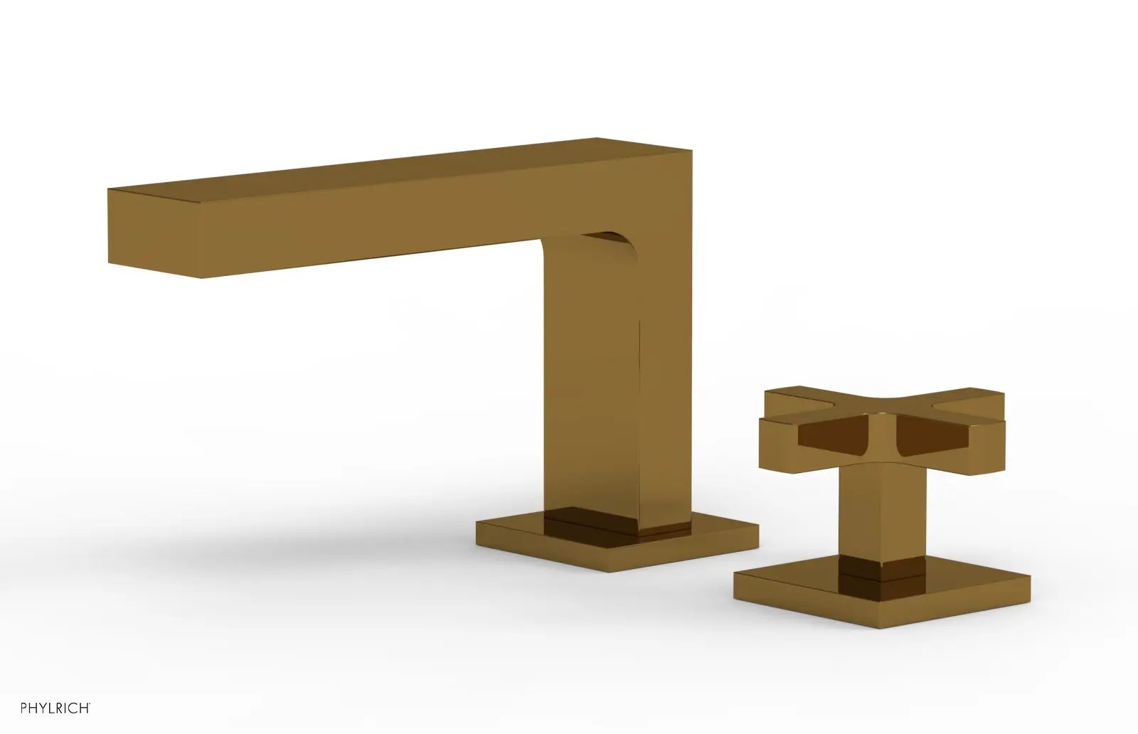 Phylrich CROI Single Cross Handle Faucet - Low Spout by Phylrich