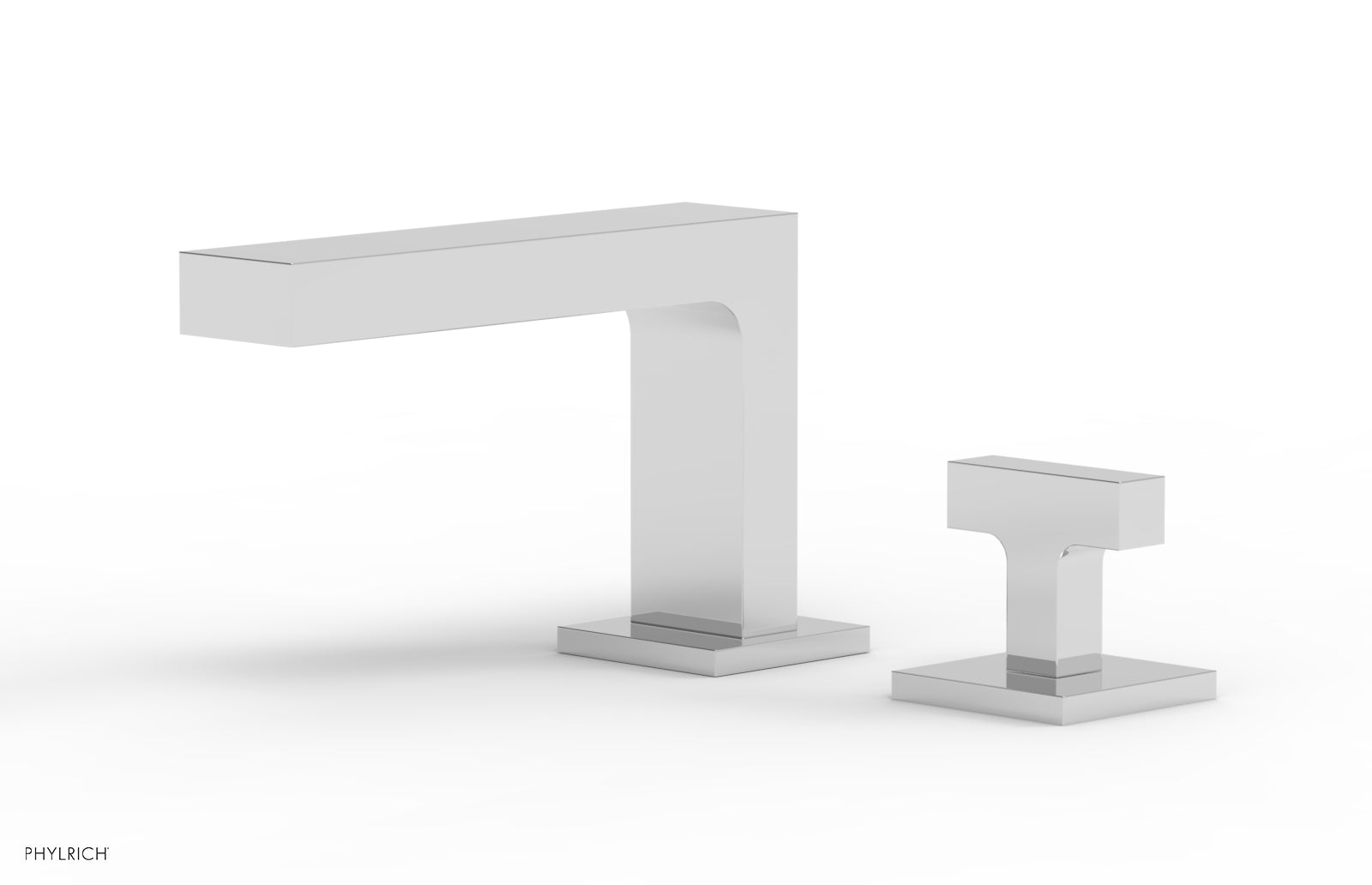 polished chrome faucet