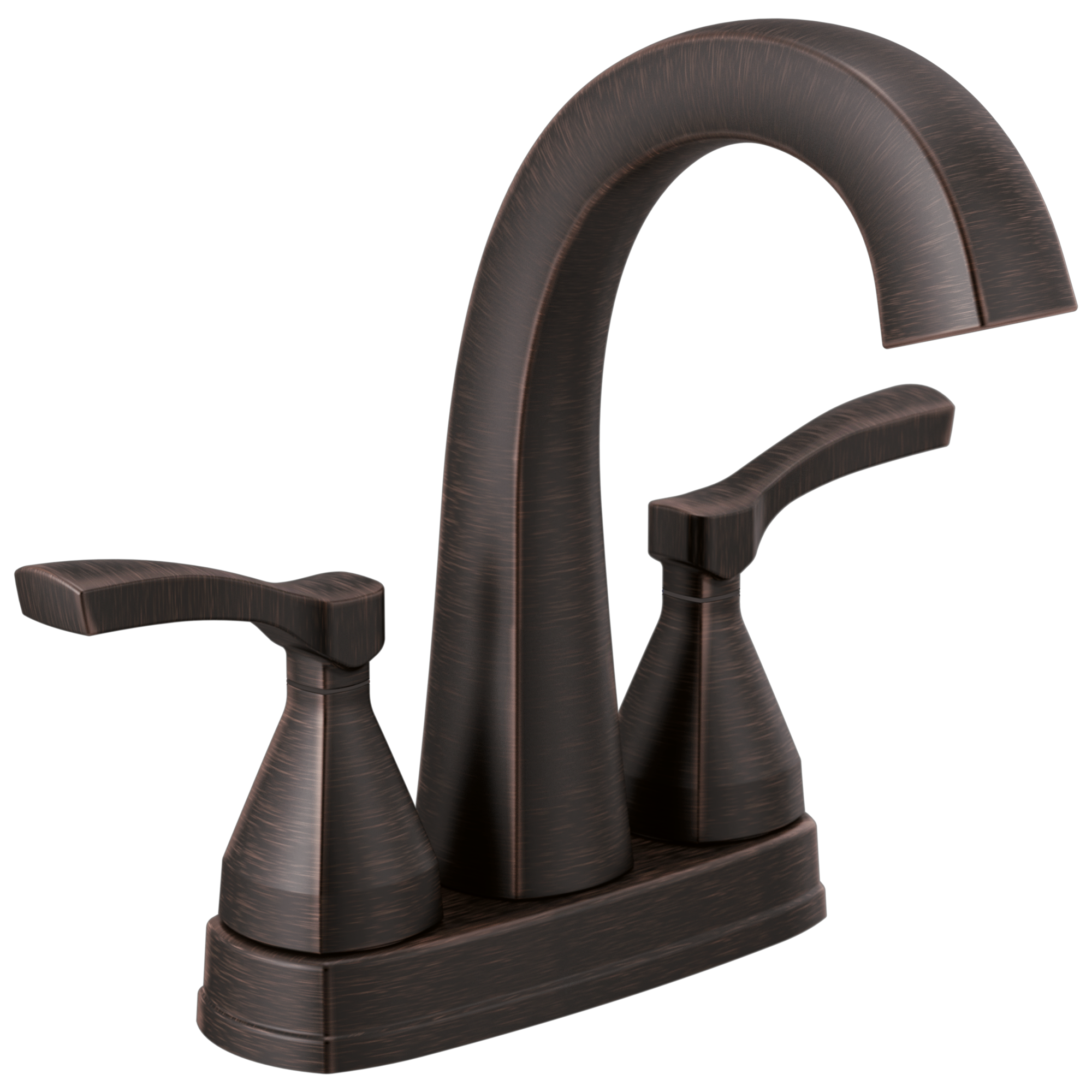 Delta Stryke Two Handle Centerset Bathroom Faucet by Delta