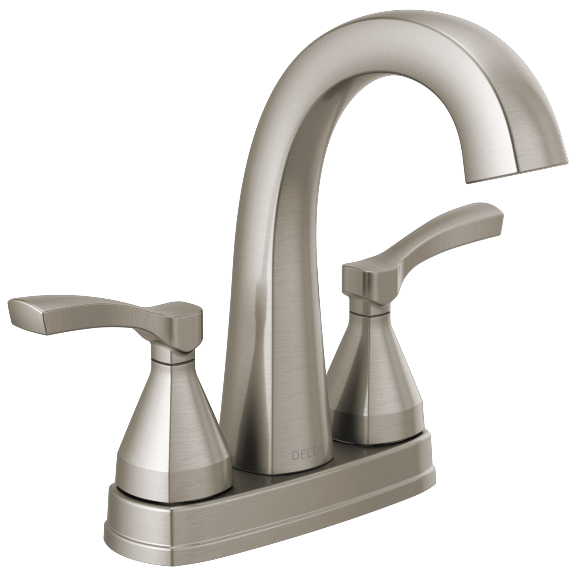 Delta Stryke Two Handle Centerset Bathroom Faucet by Delta