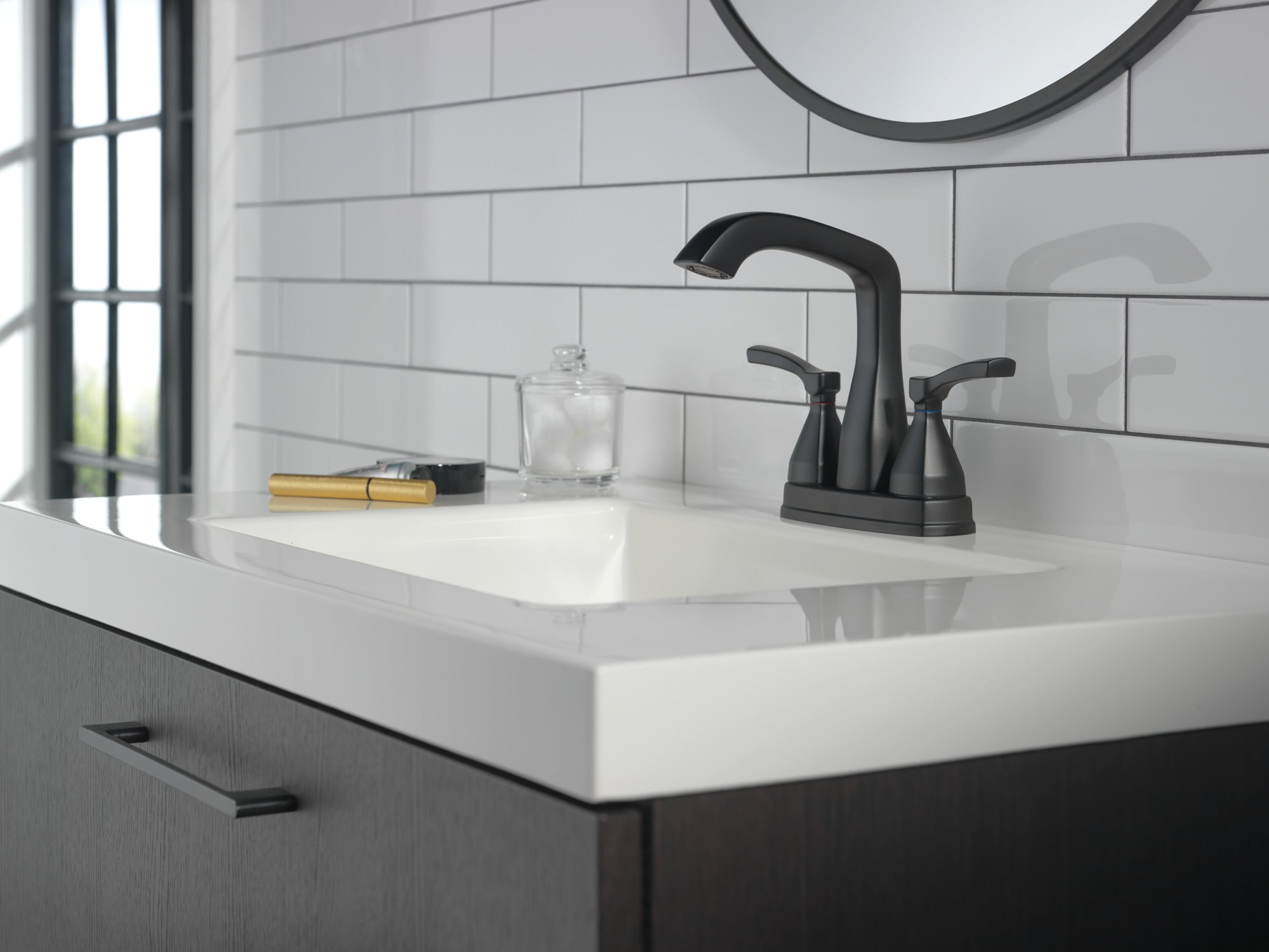 matte black bathroom faucet