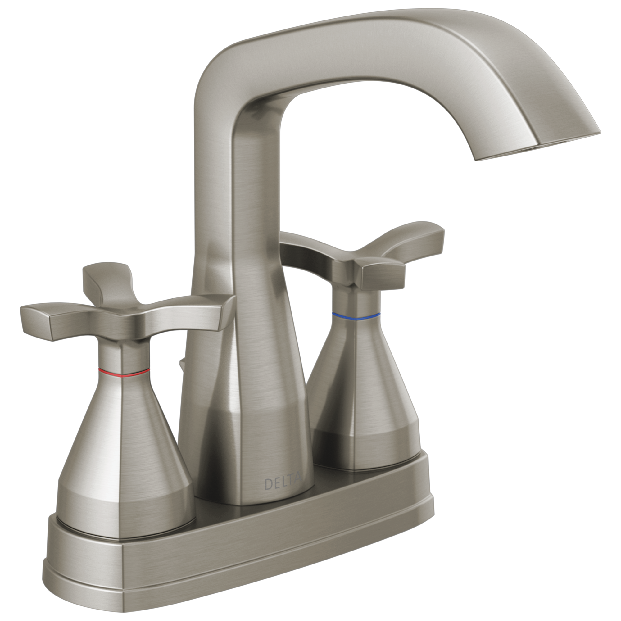 Delta Stryke Two Handle Centerset Bathroom Faucet by Delta