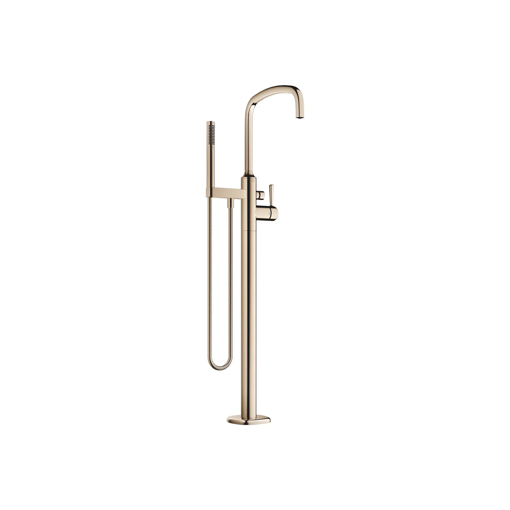 Dornbracht COYA Single-Lever Tub Mixer with Stand Pipe for Freestanding Installation with Hand Shower Set by Dornbracht