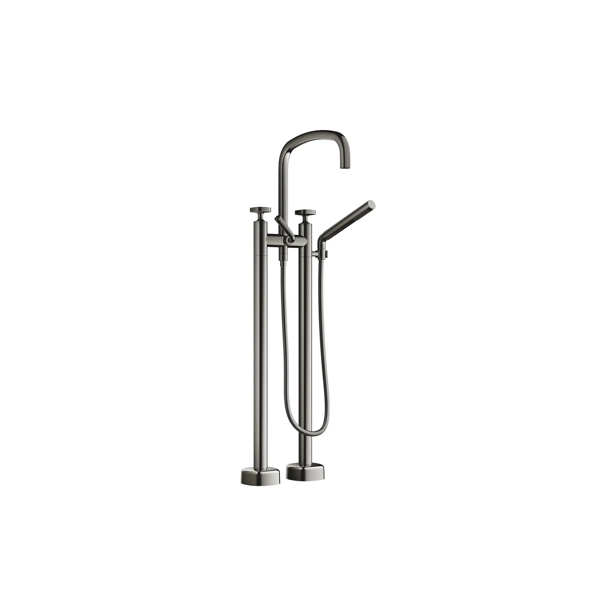 Dornbracht COYA Two-Hole Tub Mixer for Freestanding Installation with Hand Shower Set by Dornbracht