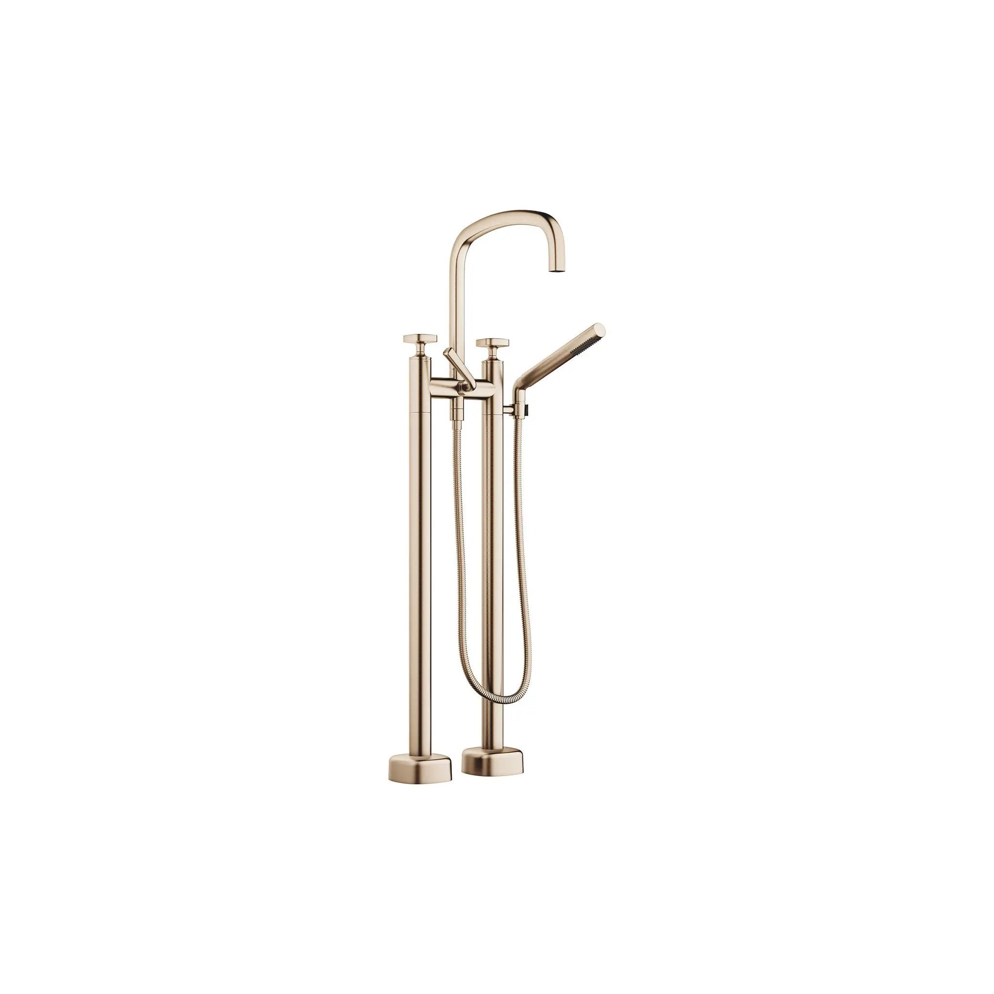 Dornbracht COYA Two-Hole Tub Mixer for Freestanding Installation with Hand Shower Set by Dornbracht