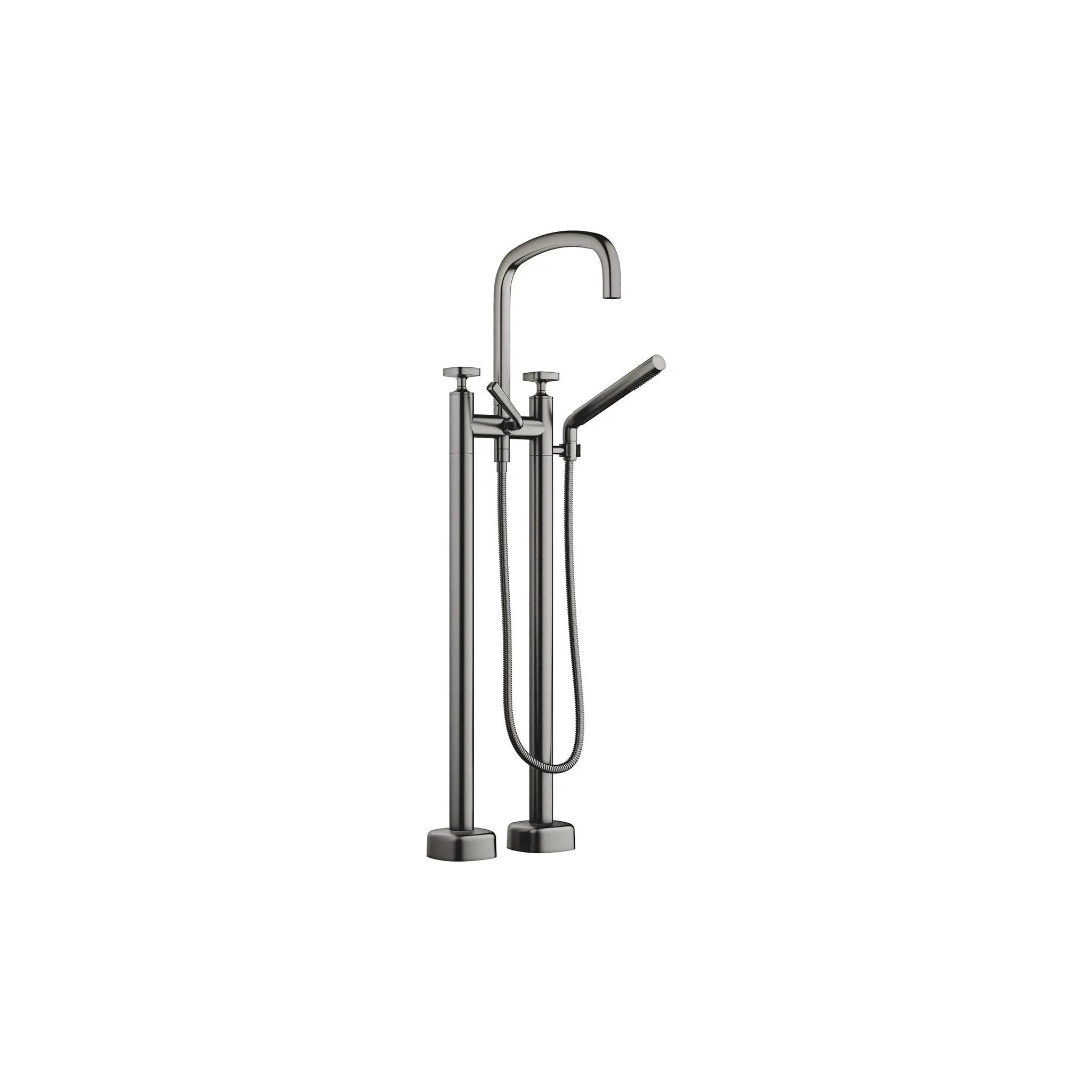 Dornbracht COYA Two-Hole Tub Mixer for Freestanding Installation with Hand Shower Set by Dornbracht