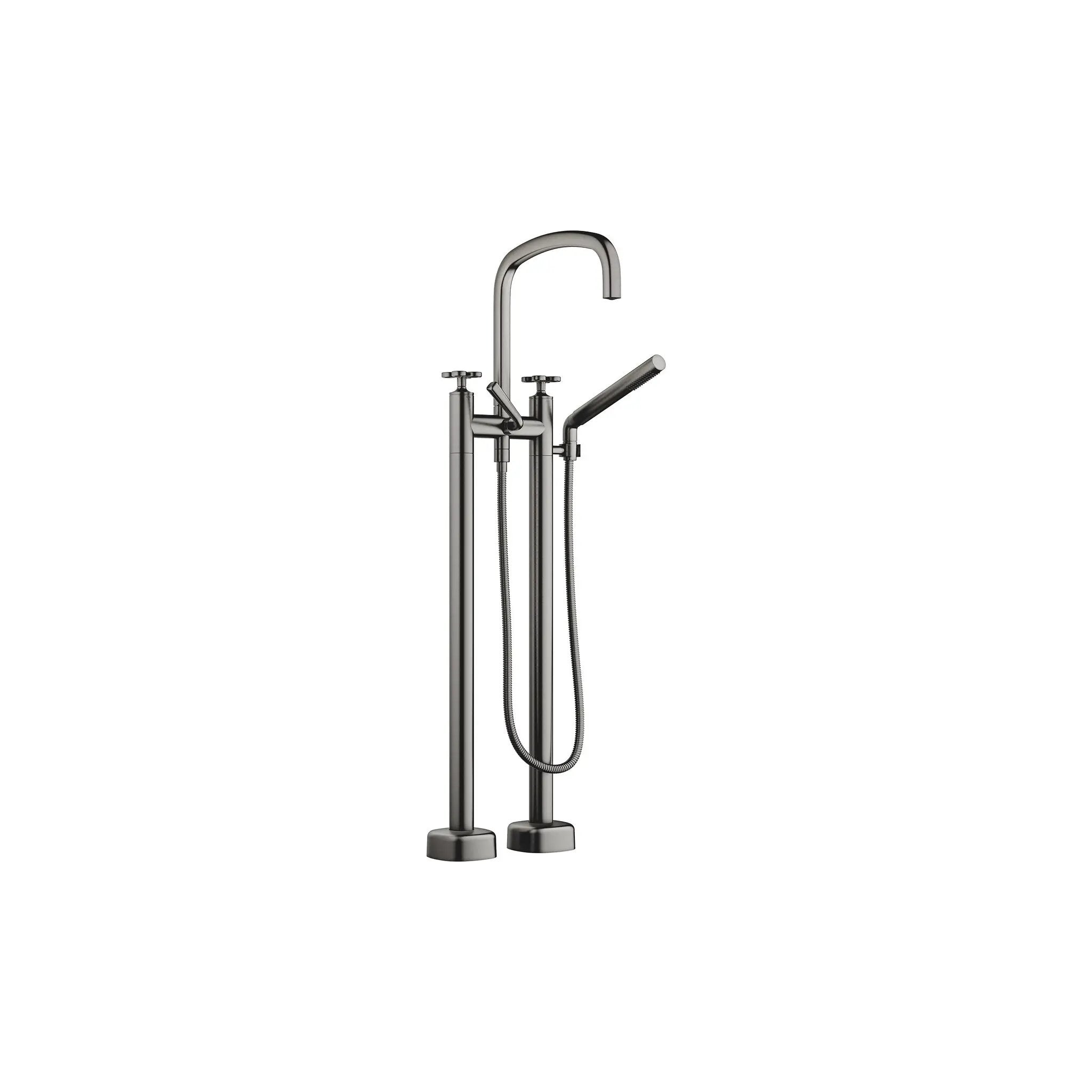Dornbracht COYA Two-Hole Tub Mixer for Freestanding Installation with Hand Shower Set by Dornbracht