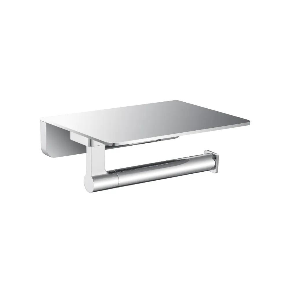 chrome toilet paper holder