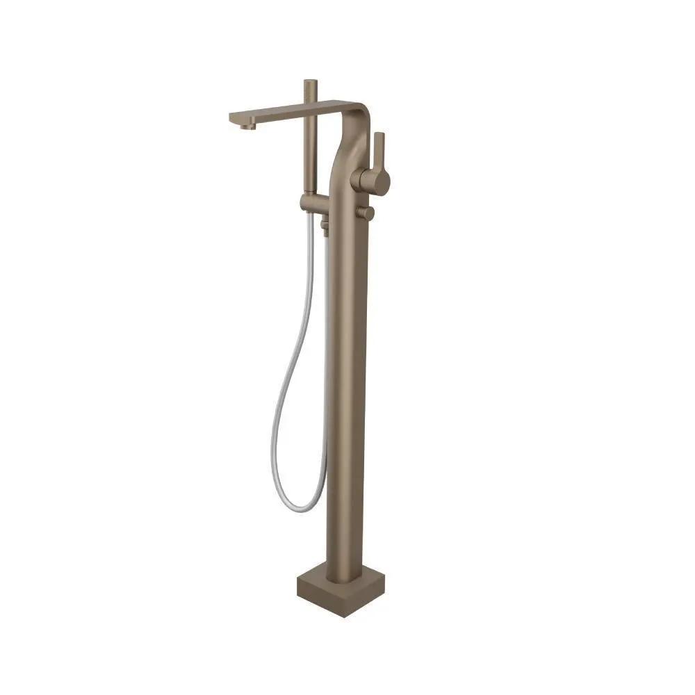 Flusso Serie 260 Freestanding Floor Mount Bathtub / Tub Filler with Hand Shower by Flusso