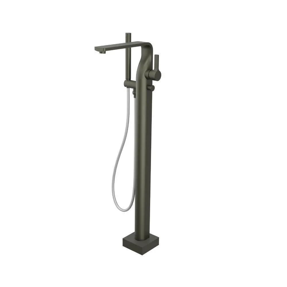 Flusso Serie 260 Freestanding Floor Mount Bathtub / Tub Filler with Hand Shower by Flusso