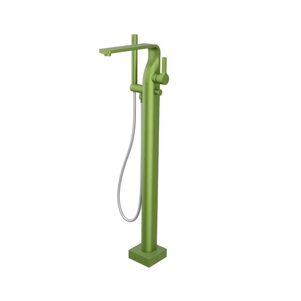 Flusso Serie 260 Freestanding Floor Mount Bathtub / Tub Filler with Hand Shower by Flusso