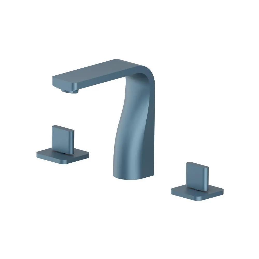 Flusso Serie 260 Three Hole 8" Widespread Two Handle Bathroom Faucet by Flusso