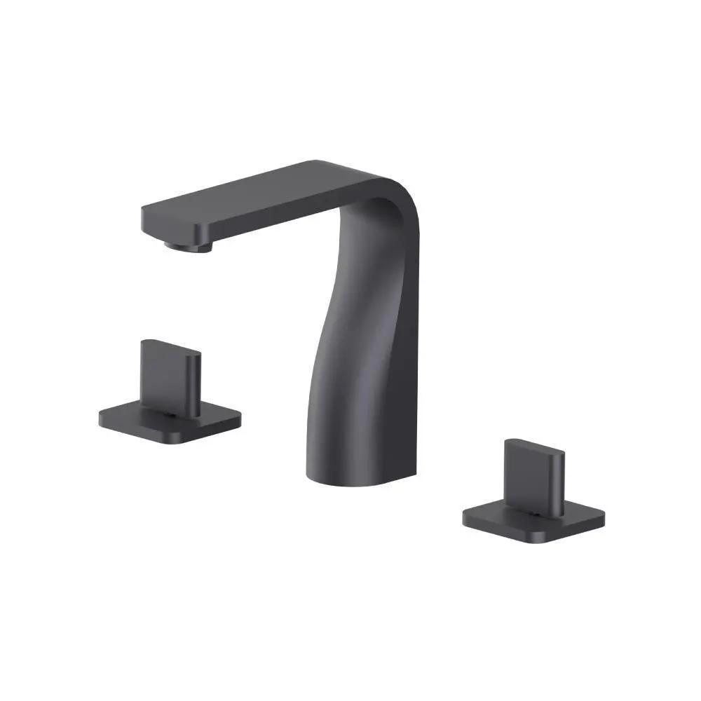 Flusso Serie 260 Three Hole 8" Widespread Two Handle Bathroom Faucet by Flusso