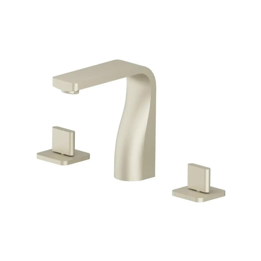 Flusso Serie 260 Three Hole 8" Widespread Two Handle Bathroom Faucet by Flusso