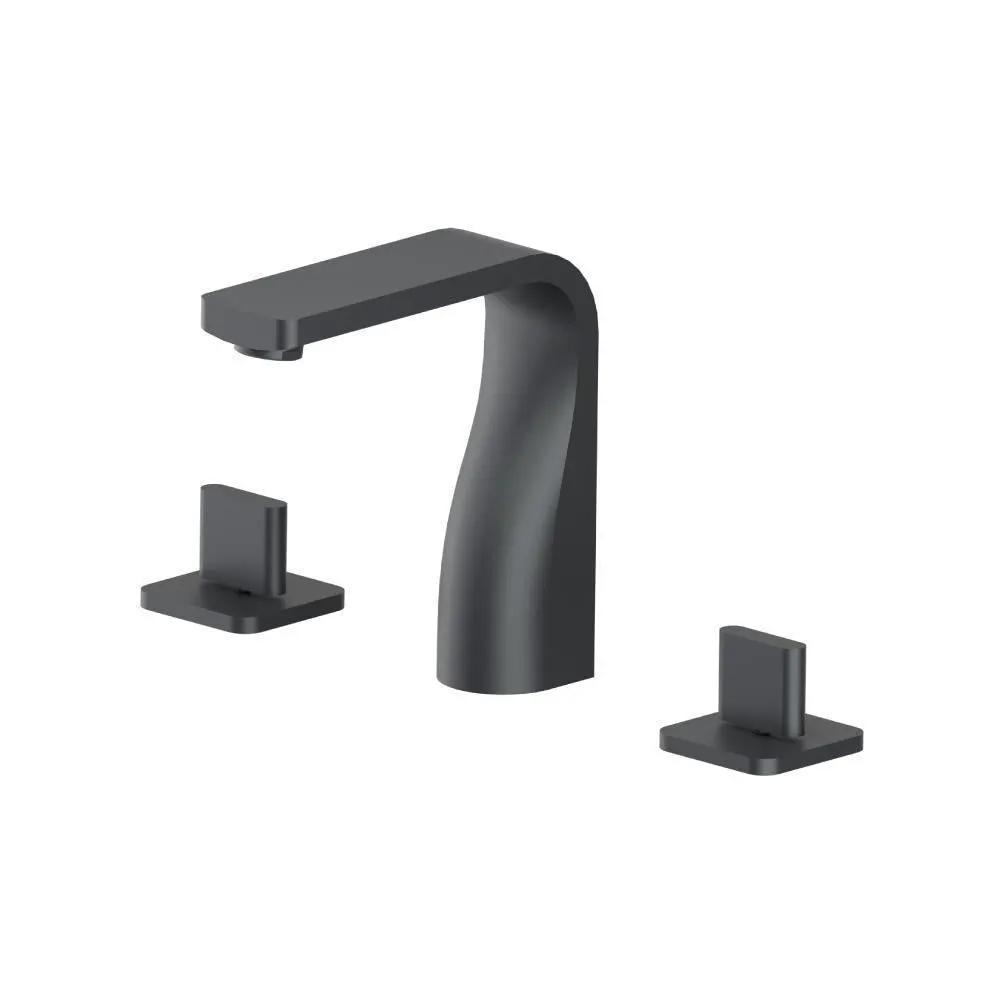 Flusso Serie 260 Three Hole 8" Widespread Two Handle Bathroom Faucet by Flusso