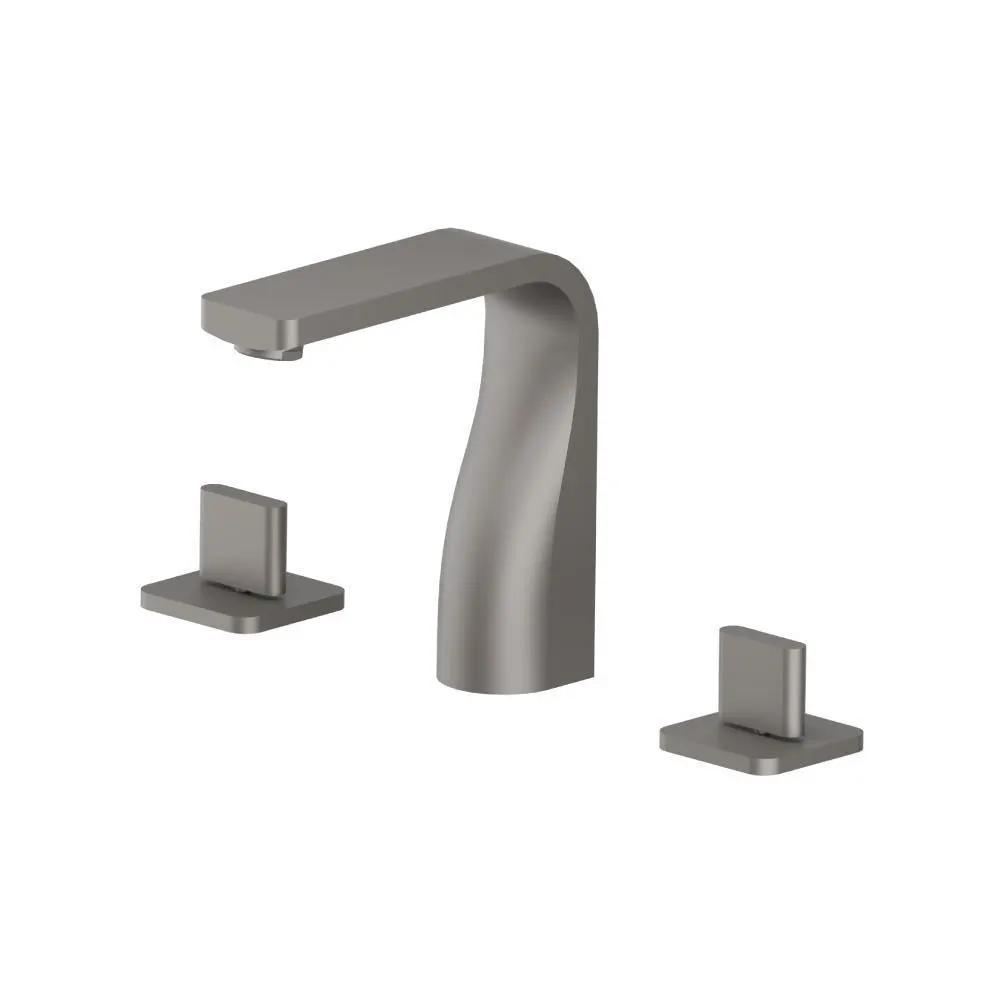 Flusso Serie 260 Three Hole 8" Widespread Two Handle Bathroom Faucet by Flusso