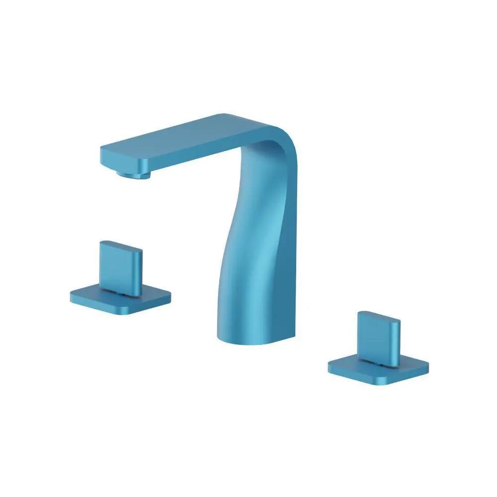Flusso Serie 260 Three Hole 8" Widespread Two Handle Bathroom Faucet by Flusso