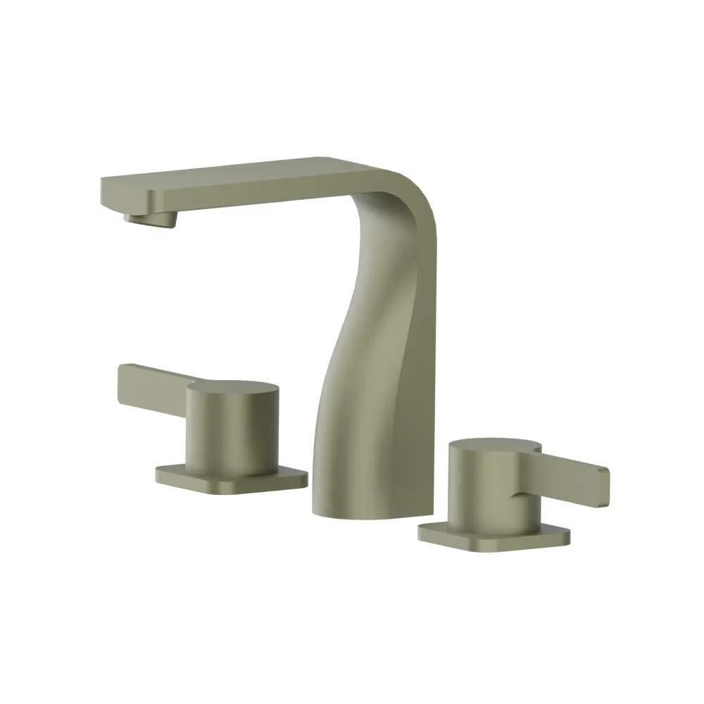 Flusso Serie 260 Three Hole 8" Widespread Two Handle Bathroom Faucet by Flusso