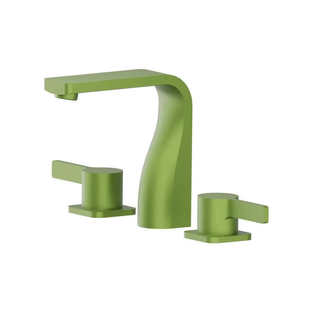 Flusso Serie 260 Three Hole 8" Widespread Two Handle Bathroom Faucet by Flusso