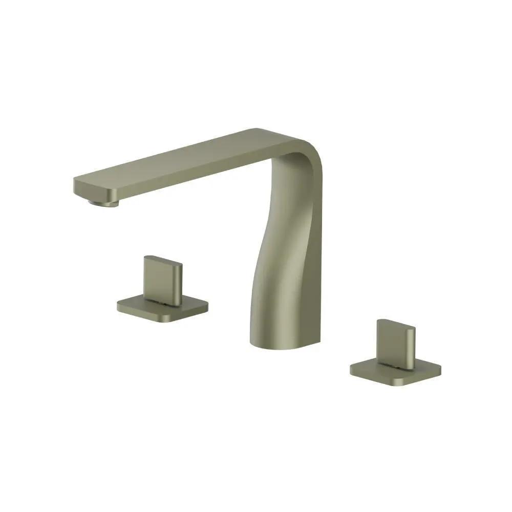 Flusso Serie 260 3 Hole Deck Mount Roman Tub Faucet by Flusso