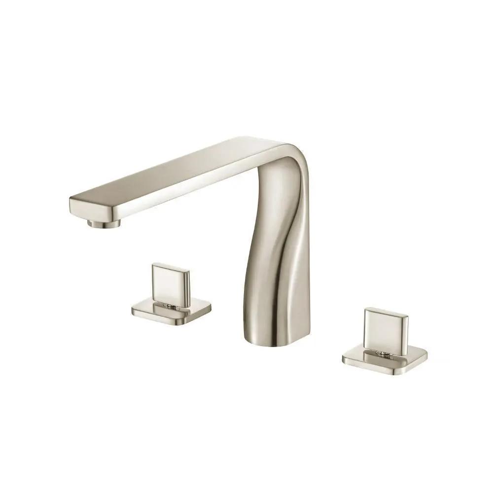 Flusso Serie 260 3 Hole Deck Mount Roman Tub Faucet by Flusso