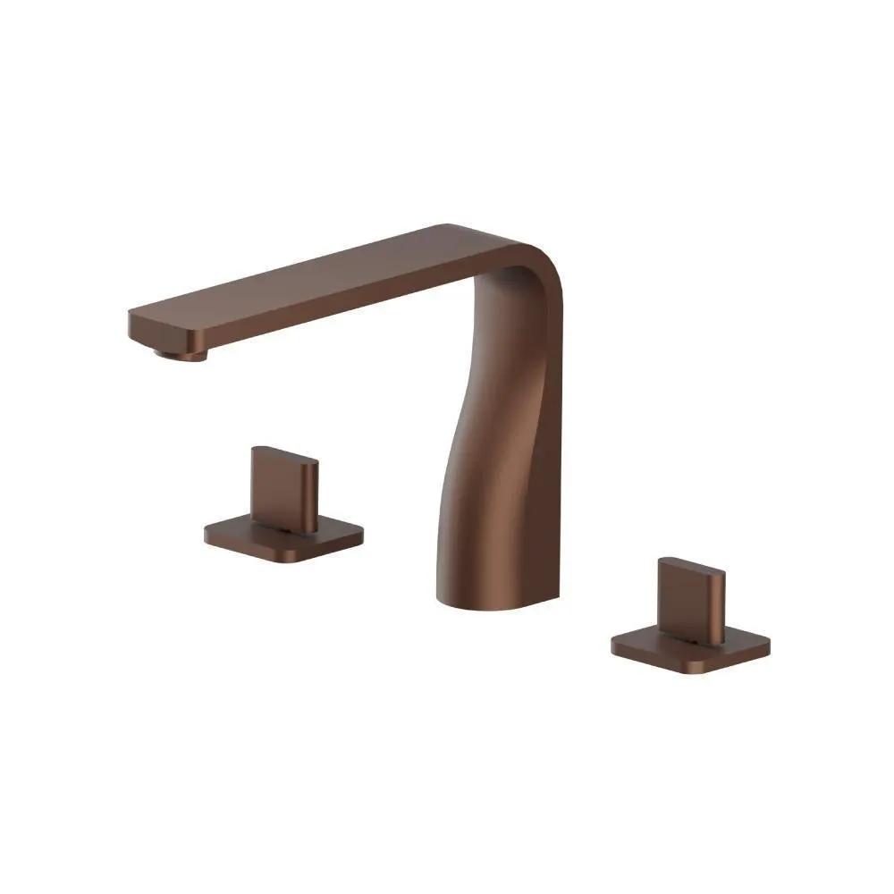 Flusso Serie 260 3 Hole Deck Mount Roman Tub Faucet by Flusso