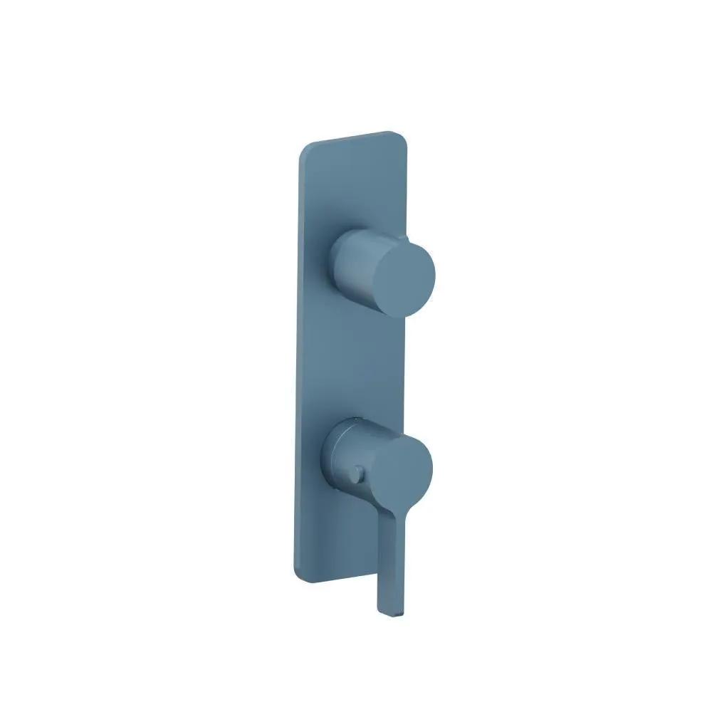 Flusso Serie 260 3/4" Horizontal Thermostatic Shower Valve and Trim - 1- Output by Flusso