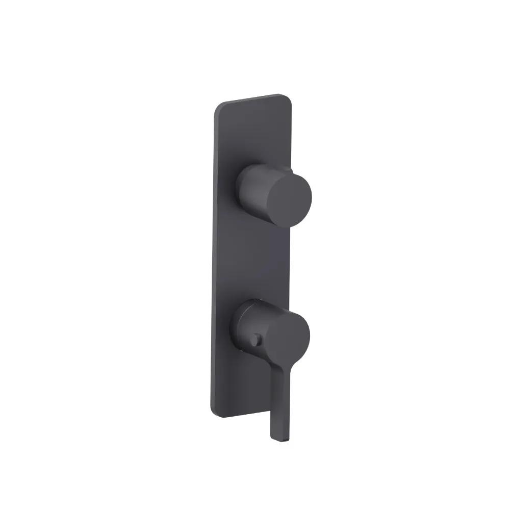 Flusso Serie 260 3/4" Thermostatic Shower Valve and Trim - 3-Output by Flusso