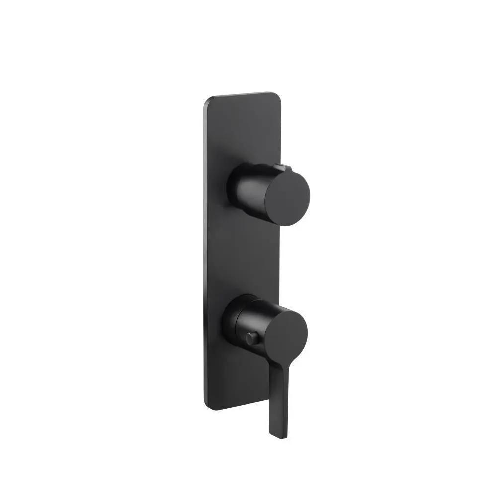 Flusso Serie 260 3/4" Thermostatic Shower Valve and Trim - 3-Output by Flusso