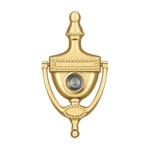 Deltana Victorian Rope Door Knocker and Viewer by Deltana