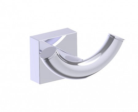polished chrome towel hook