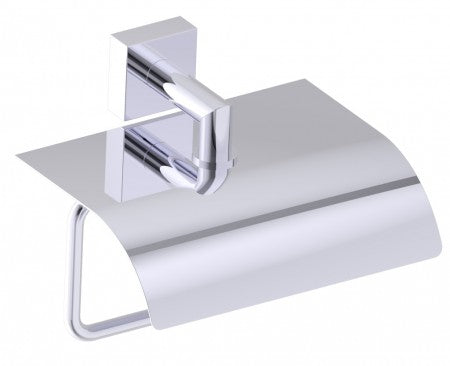 polished chrome tissue holder