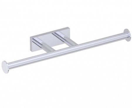 polished chrome tissue holder