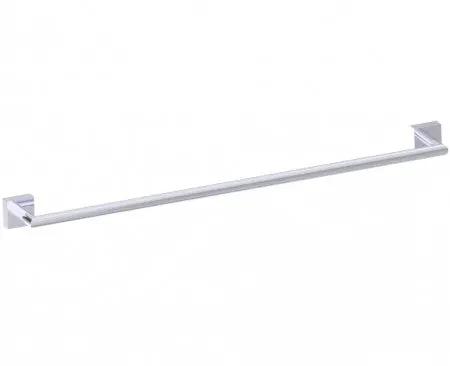 polished chrome towel bar