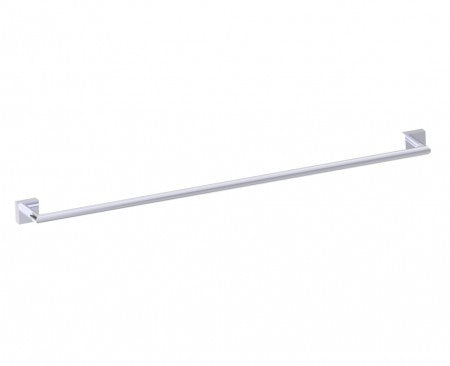 polished chrome towel bar